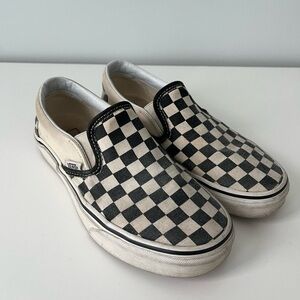 Checkered Vans🏁